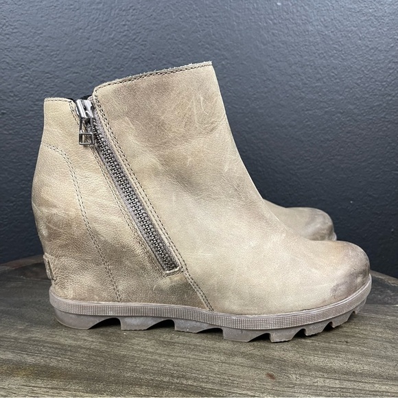 Sorel Joan Of Arctic II Zip Wedge Booties Size 9 Women - Picture 5 of 12